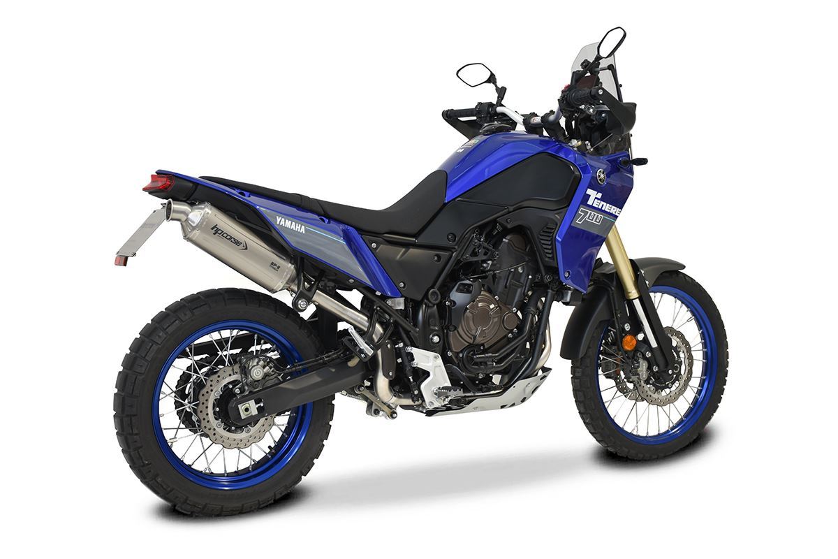 HP CORSE SP-2 SHORT Titanium Exhaust for Yamaha Tenere 700 (High